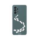 Samsung A13 Starry Bunnies Premium Telefon Kılıfı Kaktüs Yeşili - SUMTHINCS