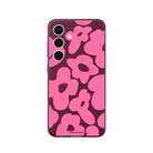 Samsung A14 Daisy Pop Premium Telefon Kılıfı Bordo - SUMTHINCS