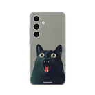 Samsung A14 Meoww Premium Telefon Kılıfı Gri - SUMTHINCS