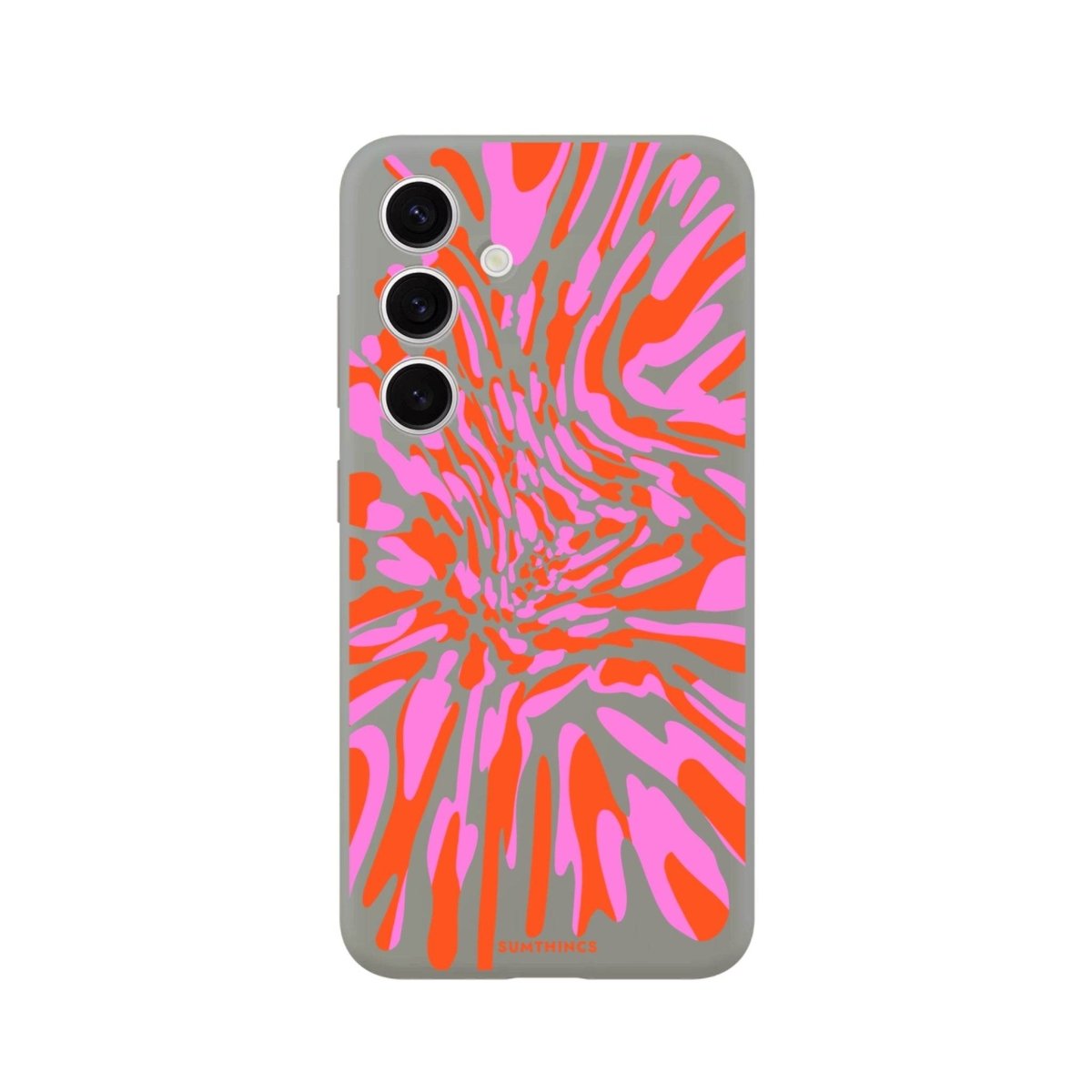 Samsung A14 Neon Dreams Premium Telefon Kılıfı Gri - SUMTHINCS