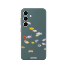 Samsung A14 Neon Fish Premium Telefon Kılıfı Kaktüs Yeşili - SUMTHINCS