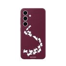 Samsung A14 Starry Bunnies Premium Telefon Kılıfı Bordo - SUMTHINCS