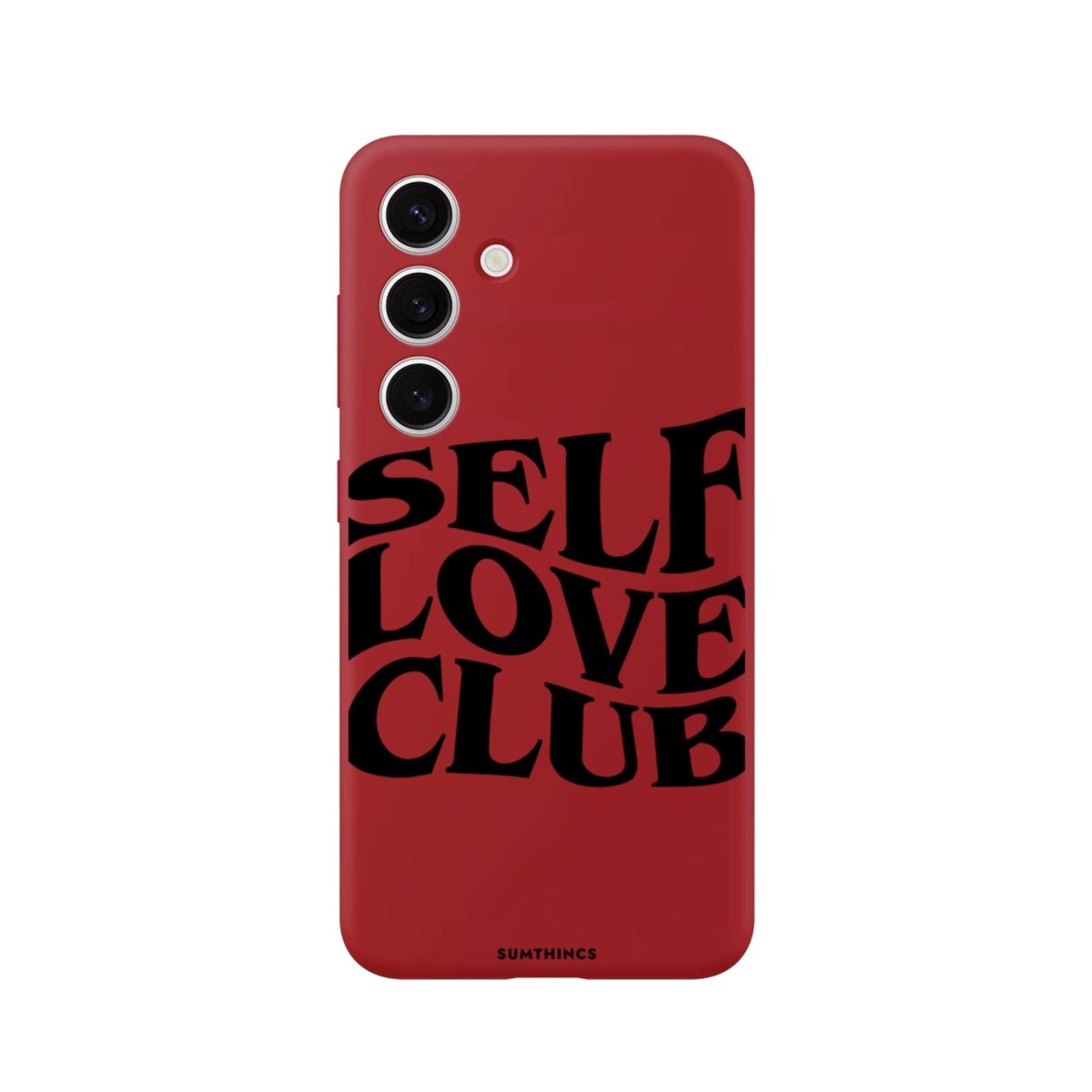 Samsung A14 Unbothered Premium Telefon Kılıfı Kırmızı - SUMTHINCS