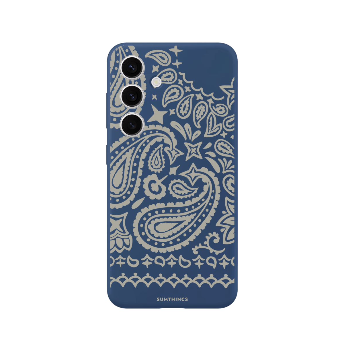 Samsung A14 Urban Bandana Premium Telefon Kılıfı Pasifik Mavi - SUMTHINCS