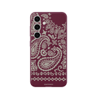 Samsung A14 Urban Bandana Premium Telefon Kılıfı Bordo - SUMTHINCS