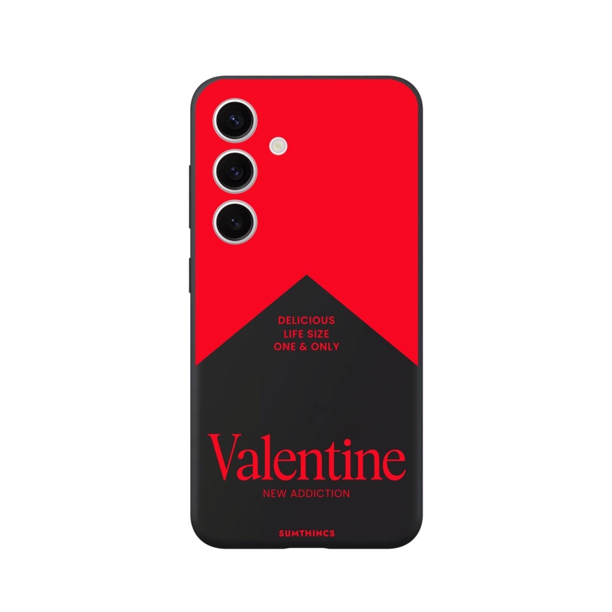 Samsung A14 Valentine Premium Telefon Kılıfı Siyah - SUMTHINCS