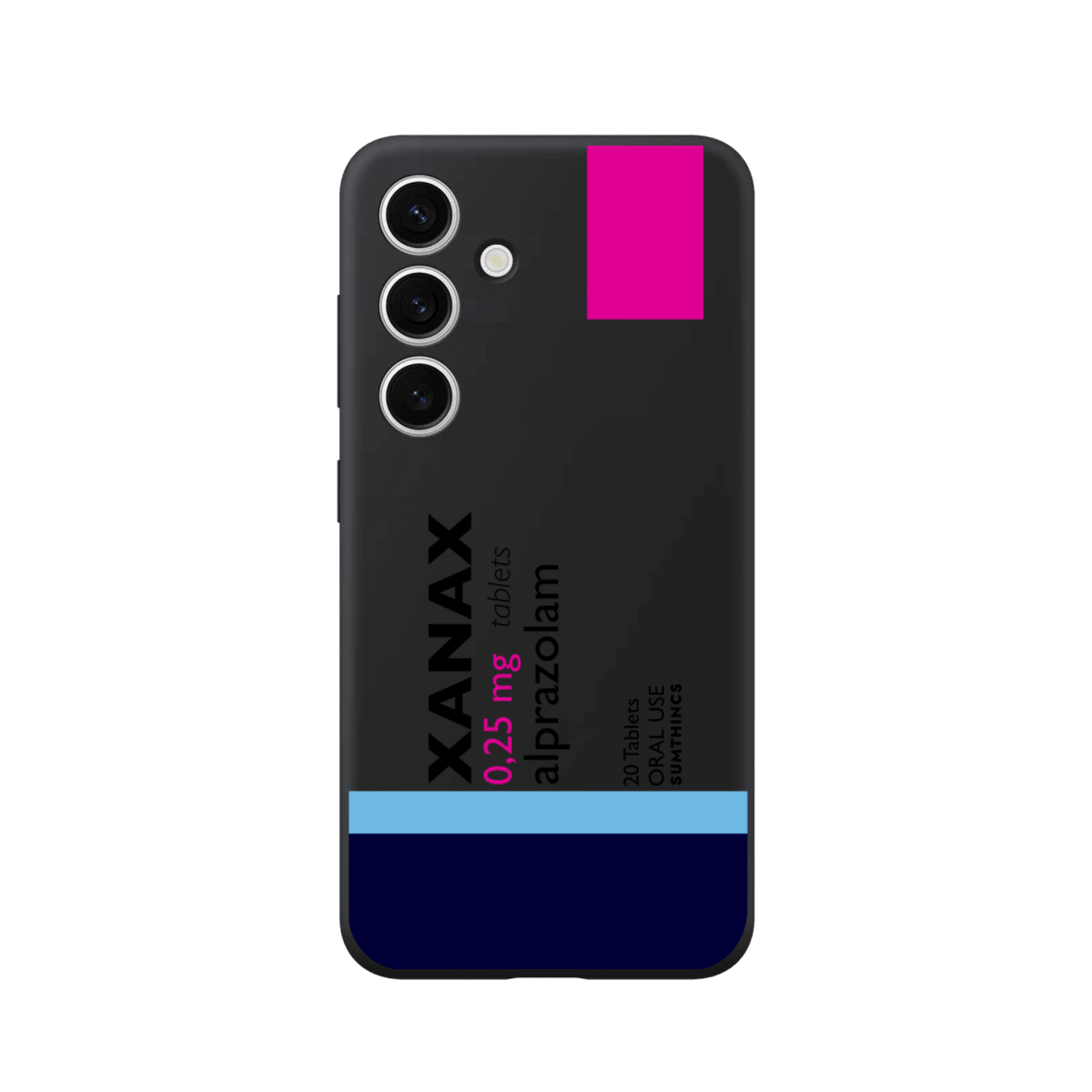 Samsung A14 Xanax Premium Telefon Kılıfı Siyah - Sumthincs