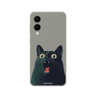 Samsung A15 Meoww Premium Telefon Kılıfı Gri - SUMTHINCS