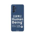 Samsung A22 Human Being Premium Telefon Kılıfı Pasifik Mavi - SUMTHINCS