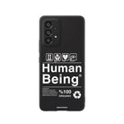 Samsung A22 Human Being Premium Telefon Kılıfı Siyah - SUMTHINCS