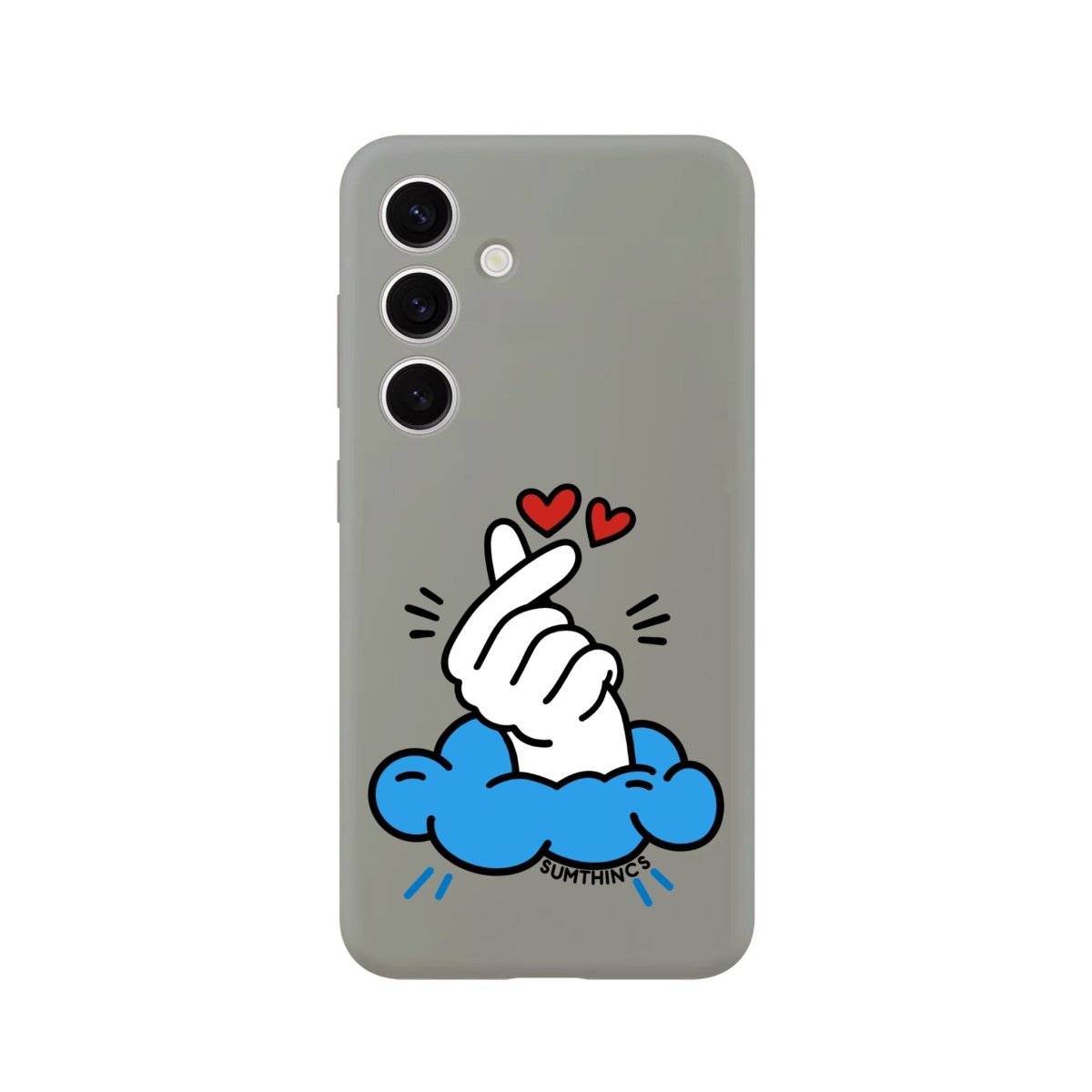 Samsung A54 Crush Premium Telefon Kılıfı Gri - SUMTHINCS