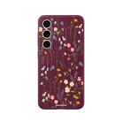 Samsung A56 Eternal Garden Premium Telefon Kılıfı Bordo - SUMTHINCS