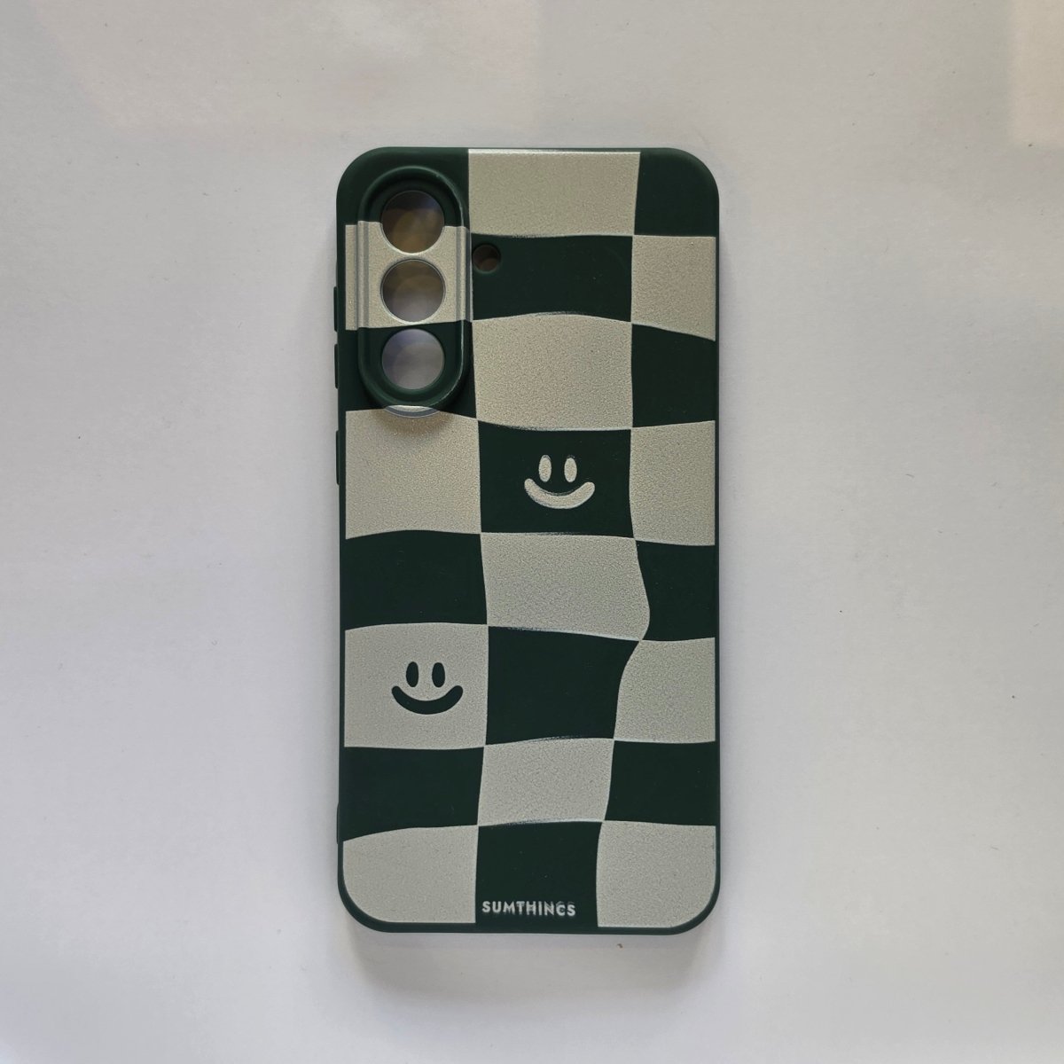 Samsung A56 smiling check Premium Telefon Kılıfı - Sumthincs