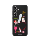 Samsung A56 Sweet Chaos Premium Telefon Kılıfı Siyah - SUMTHINCS