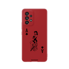 Samsung A73 Ace Queen Premium Telefon Kılıfı Kırmızı - SUMTHINCS