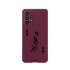 Samsung A73 Ace Queen Premium Telefon Kılıfı Bordo - SUMTHINCS