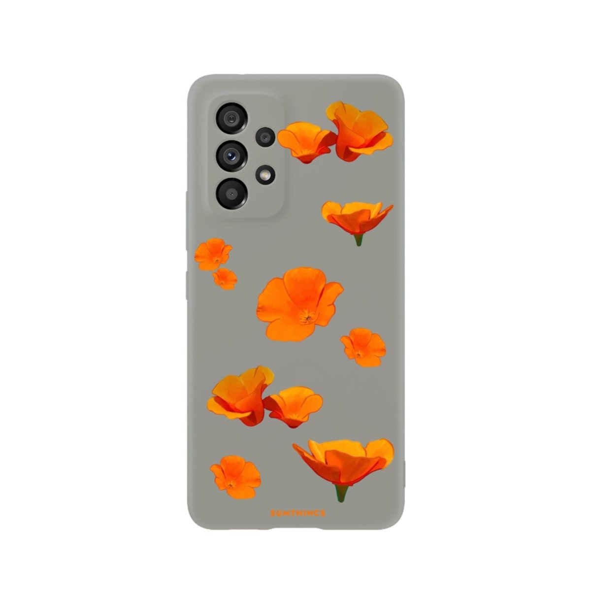 Samsung A73 Poppies Premium Telefon Kılıfı - SUMTHINCS