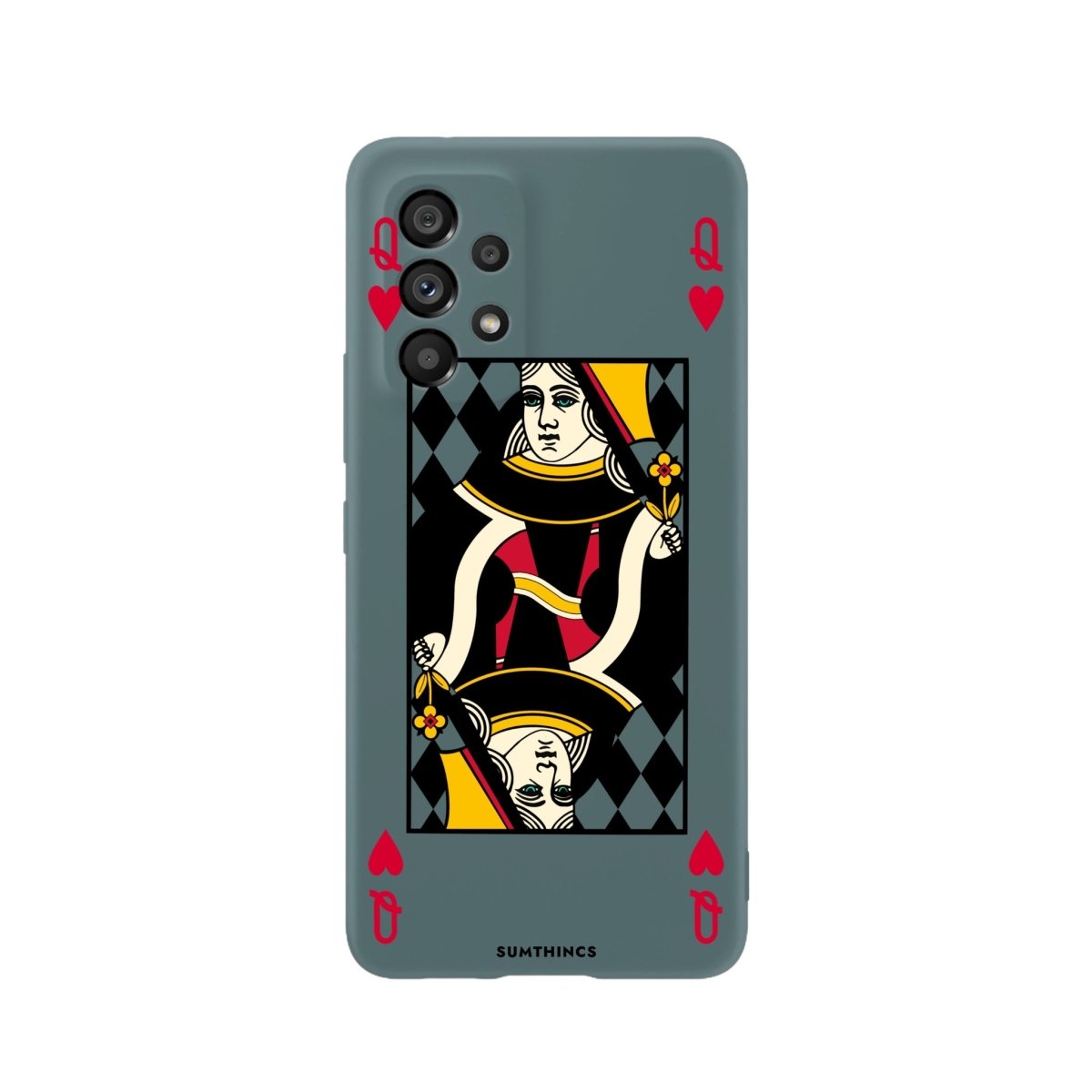 Samsung A73 Queen Premium Telefon Kılıfı Kaktüs Yeşili - SUMTHINCS