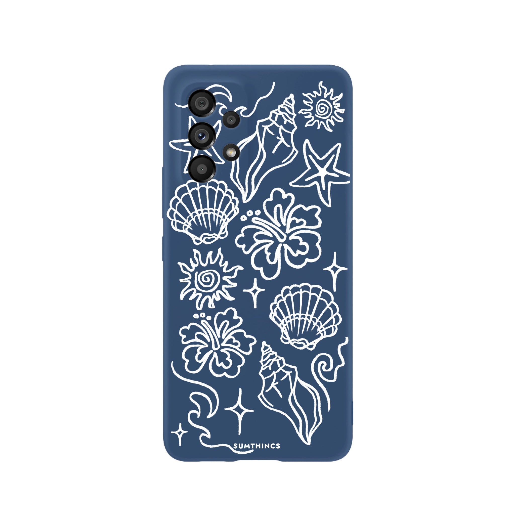 Samsung A73 Summer Sketch Premium Telefon Kılıfı - SUMTHINCS