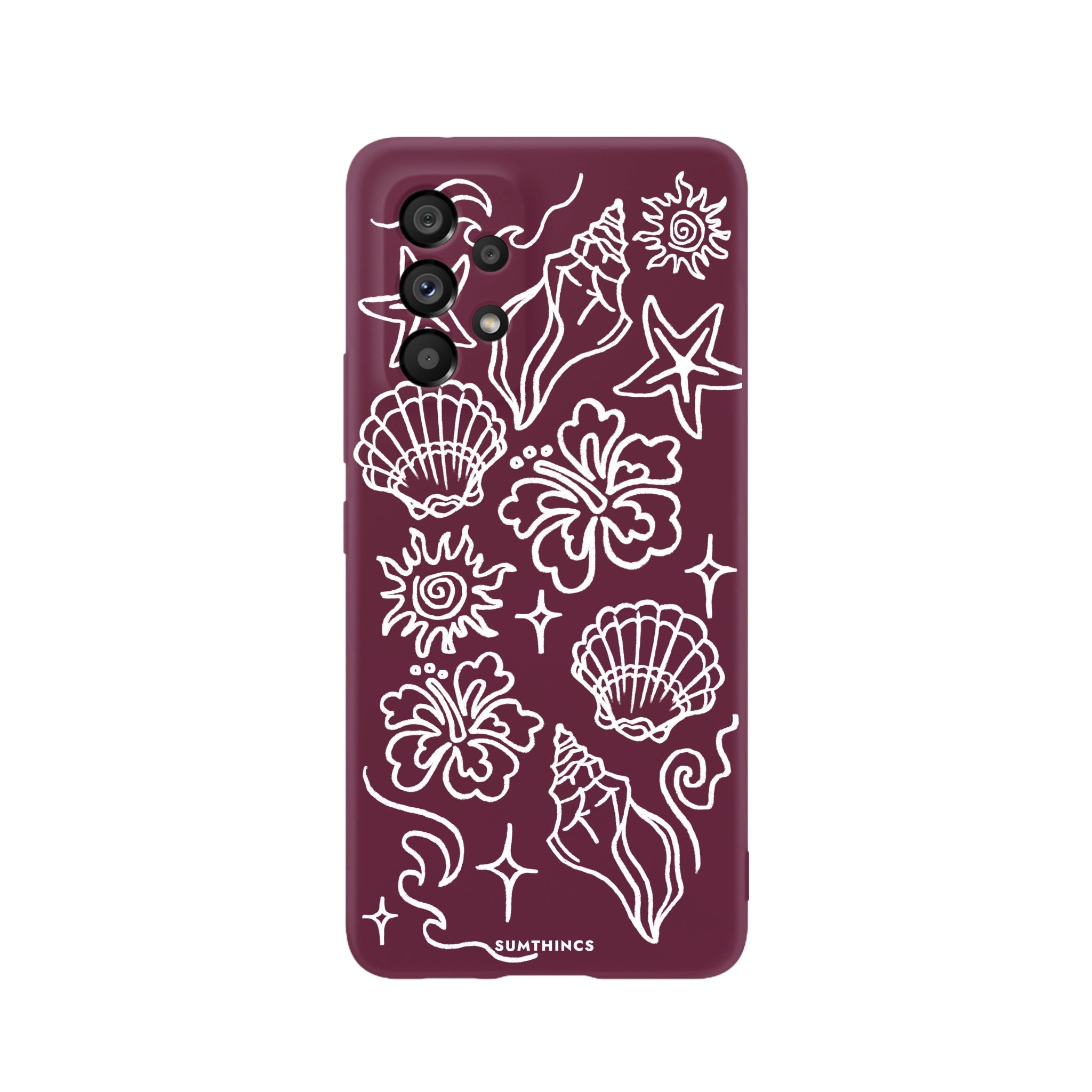 Samsung A73 Summer Sketch Premium Telefon Kılıfı - SUMTHINCS