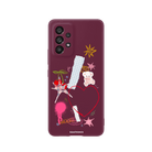 Samsung A73 Sweet Chaos Premium Telefon Kılıfı Bordo - SUMTHINCS