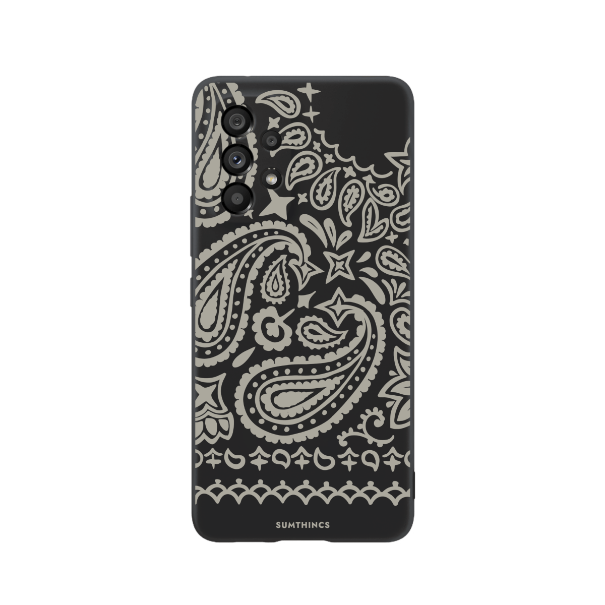 Samsung A73 Urban Bandana Premium Telefon Kılıfı Siyah - SUMTHINCS