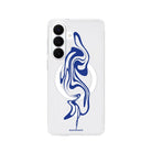 Samsung Abstract Ink Clear Magsafe Telefon Kılıfı - Sumthincs