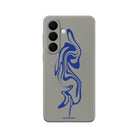 Samsung Abstract Ink Premium Telefon Kılıfı Gri - Sumthincs
