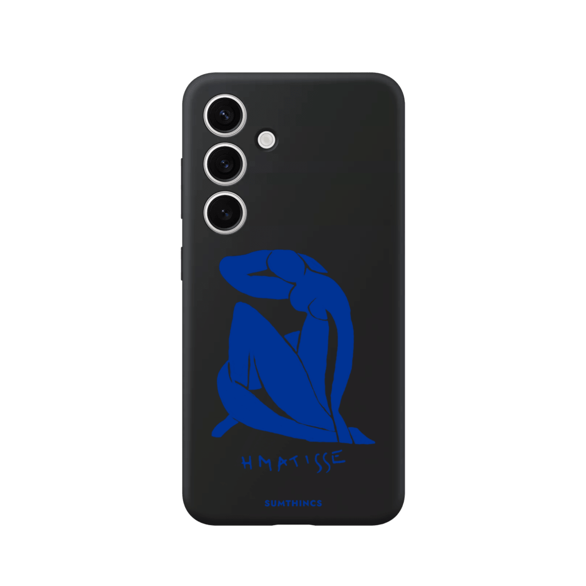 Samsung Blue Woman Premium Telefon Kılıfı Siyah - Sumthincs