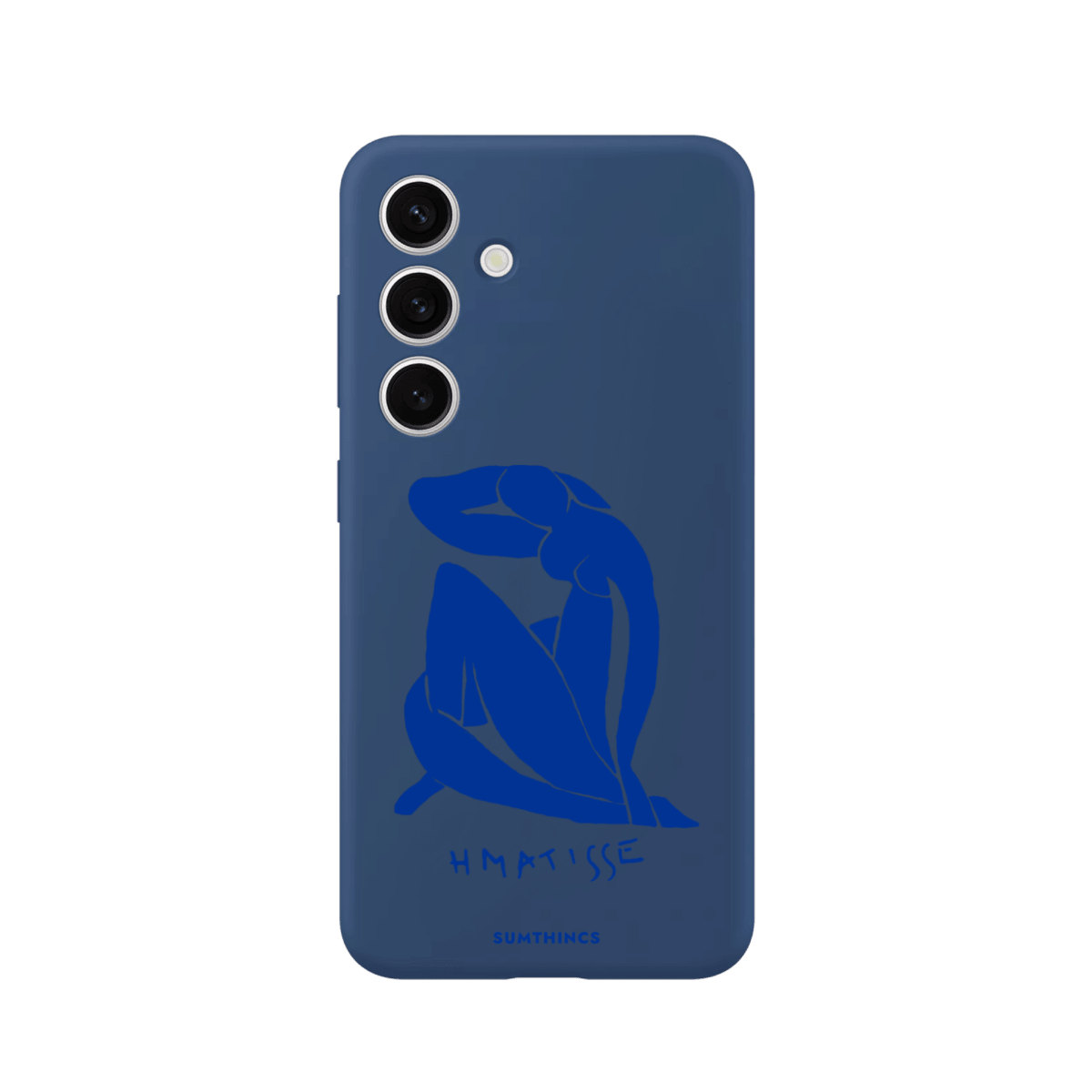 Samsung Blue Woman Premium Telefon Kılıfı Pasifik Mavi - Sumthincs