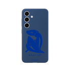 Samsung Blue Woman Premium Telefon Kılıfı Pasifik Mavi - Sumthincs
