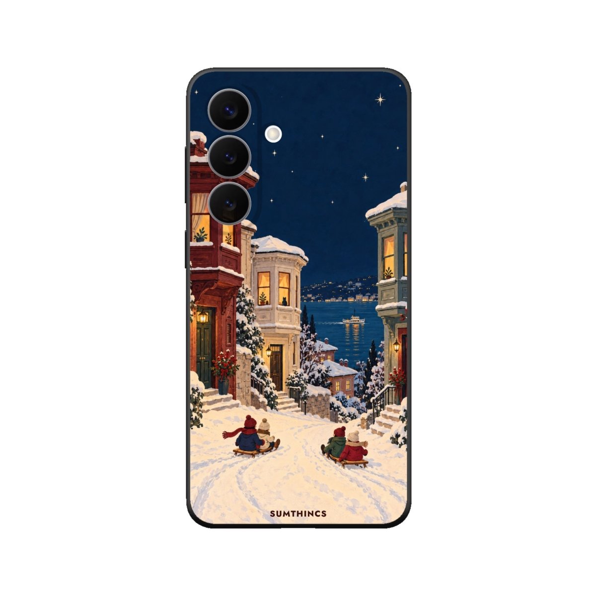 Samsung Bosphorus Christmas Premium Telefon Kılıfı - Sumthincs
