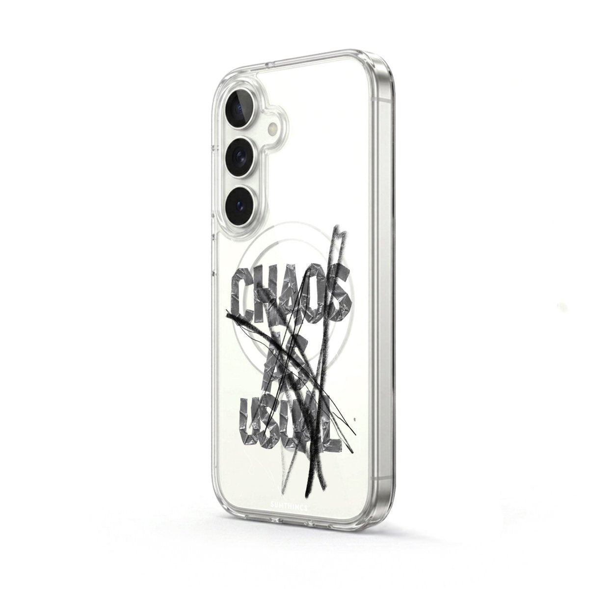 Samsung Chaos Clear Magsafe Telefon Kılıfı - Sumthincs
