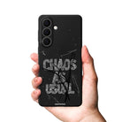 Samsung Chaos Premium Telefon Kılıfı Gri - Sumthincs