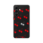 Samsung Disco Cherry Premium Telefon Kılıfı Siyah - Sumthincs