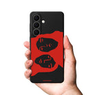 Samsung Facecut Premium Telefon Kılıfı Gri - Sumthincs
