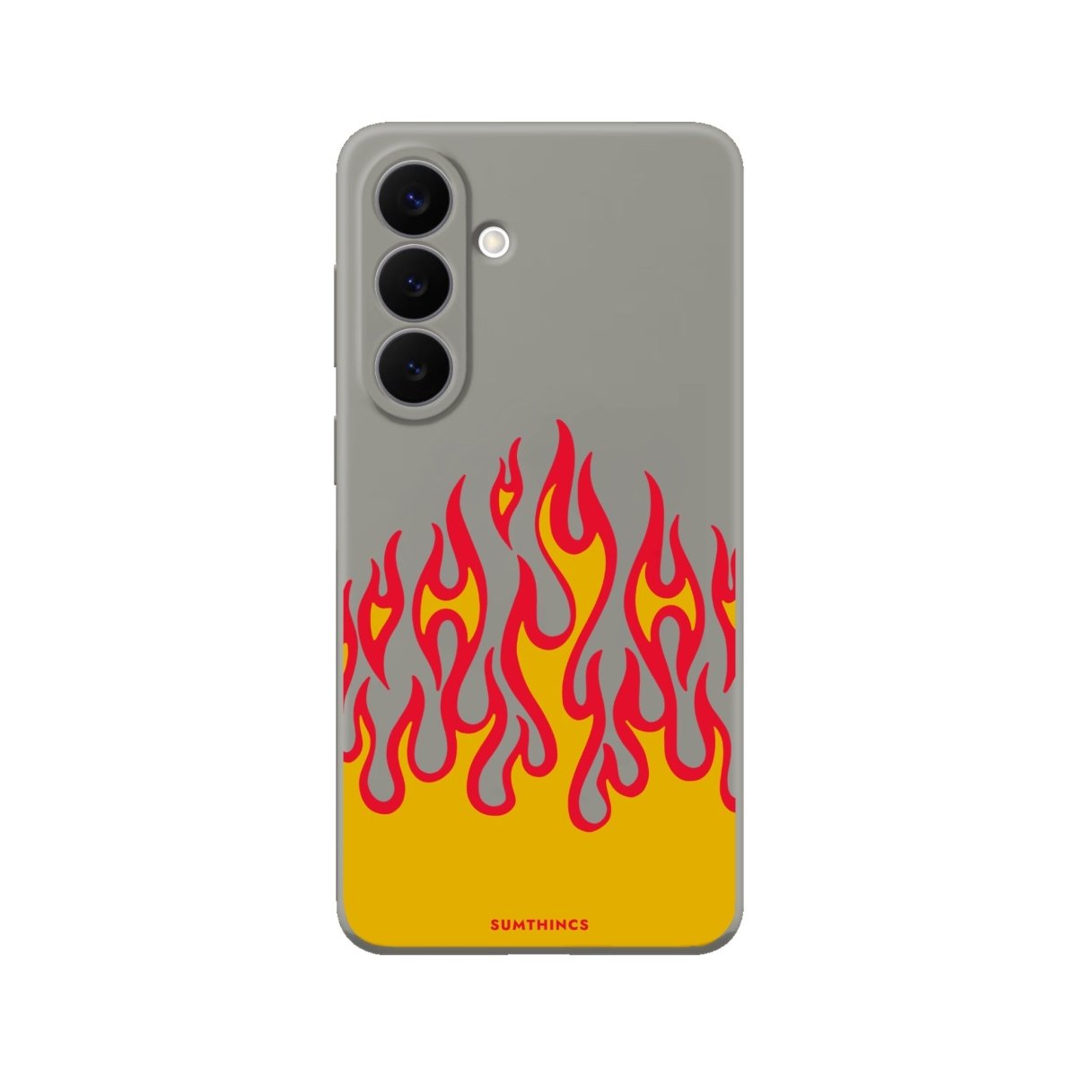 Samsung Flamme Premium Telefon Kılıfı Gri - Sumthincs
