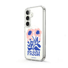 Samsung Fresh Flowers Clear Magsafe Telefon Kılıfı - Sumthincs