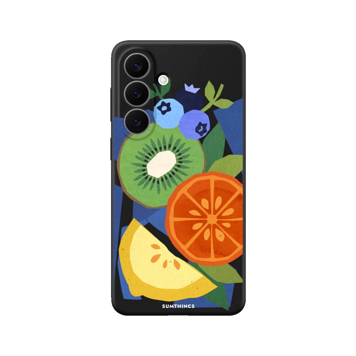 Samsung Fruté Premium Telefon Kılıfı Siyah - Sumthincs