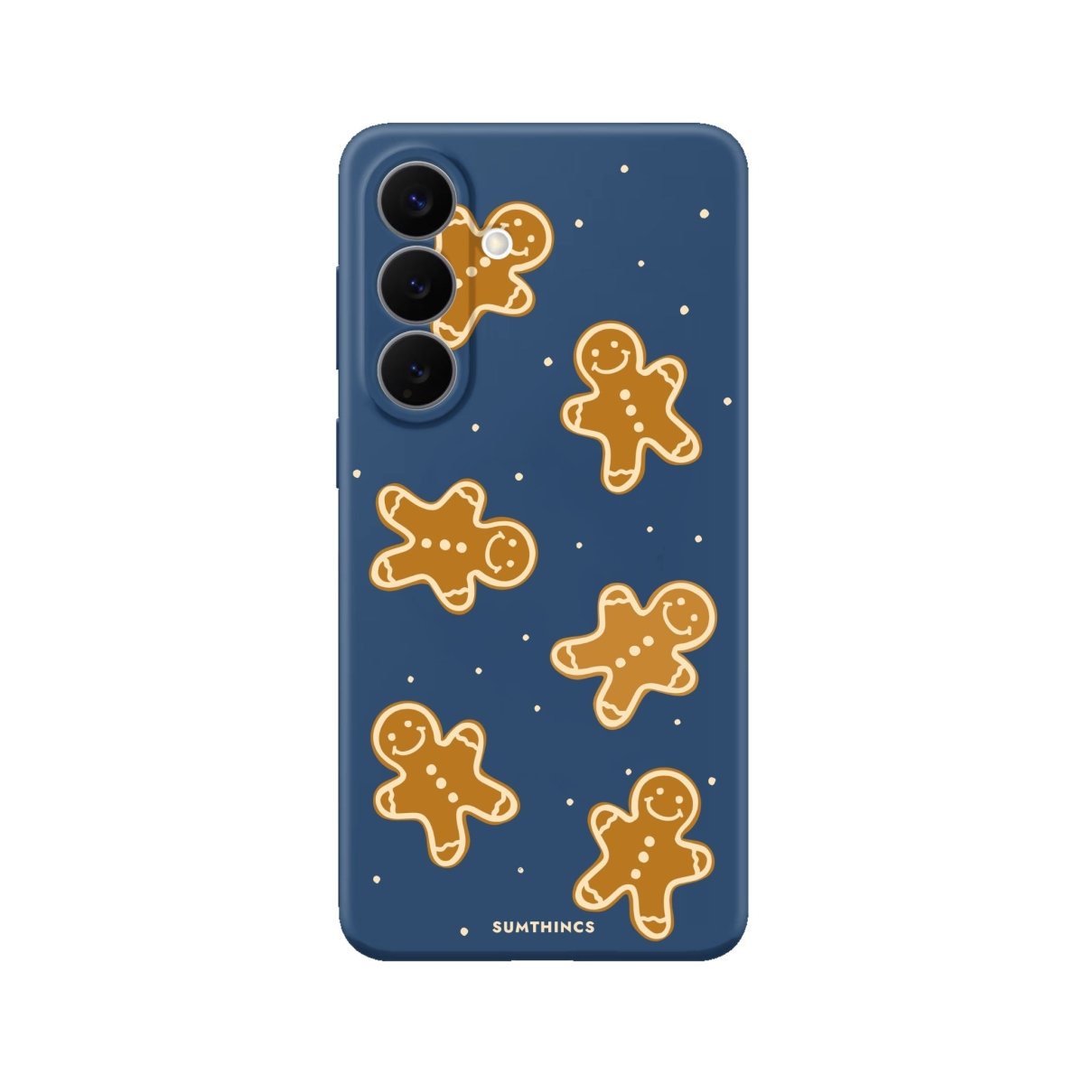 Samsung Gingerbread Man Premium Telefon Kılıfı Pasifik Mavi - Sumthincs