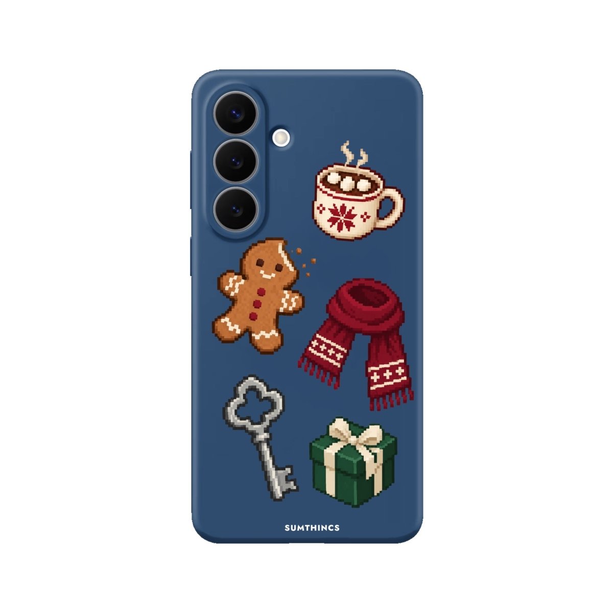Samsung Holiday Side Quest Premium Telefon Kılıfı Pasifik Mavi - Sumthincs