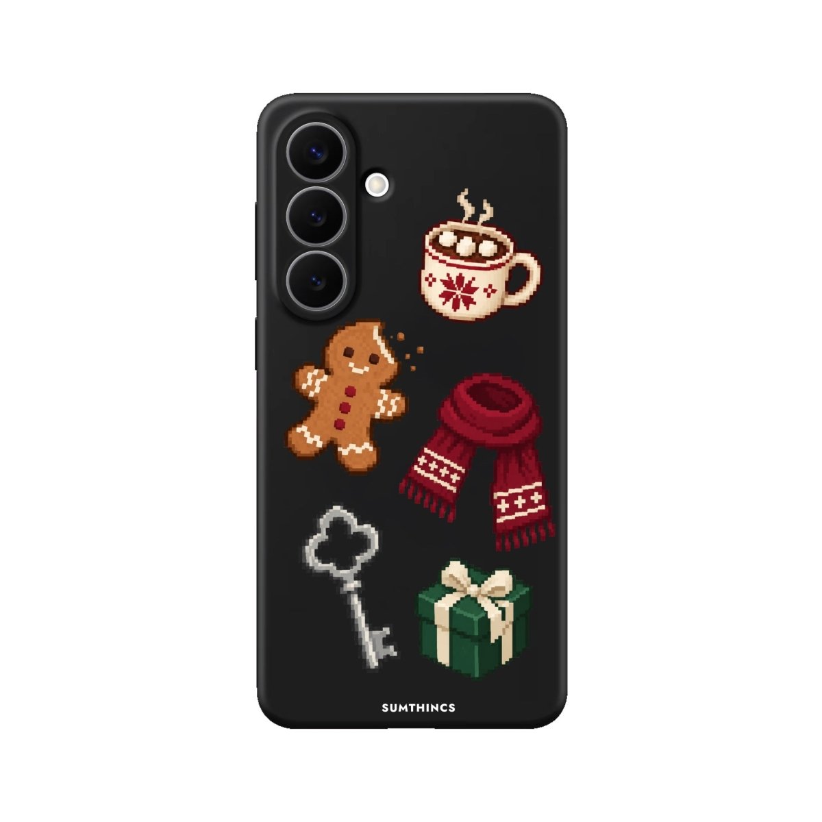 Samsung Holiday Side Quest Premium Telefon Kılıfı Siyah - Sumthincs
