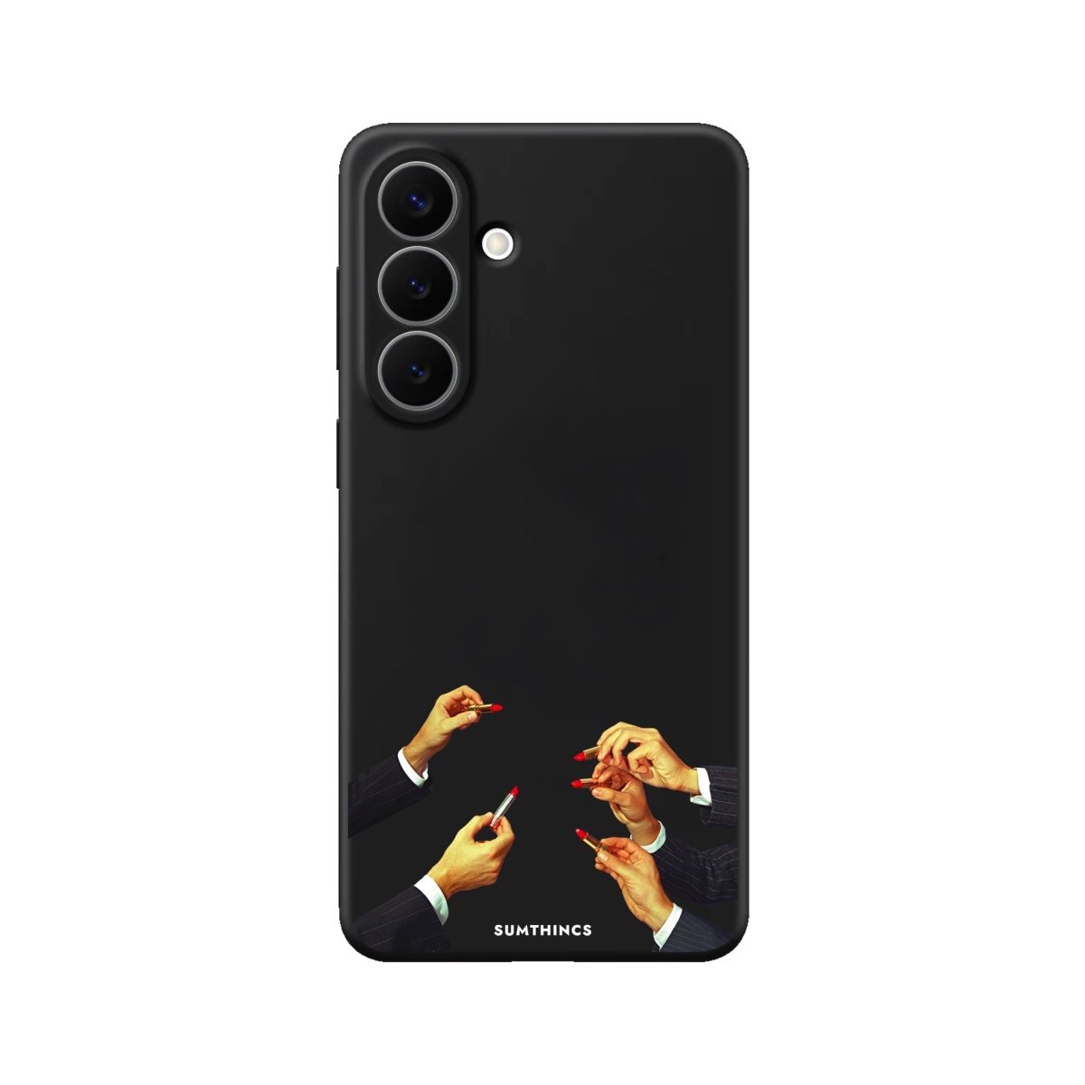 Samsung Lipstick Premium Telefon Kılıfı Siyah - Sumthincs