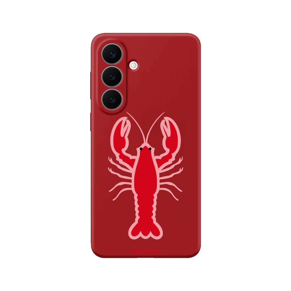 Samsung Lobster Premium Telefon Kılıfı Kırmızı - Sumthincs
