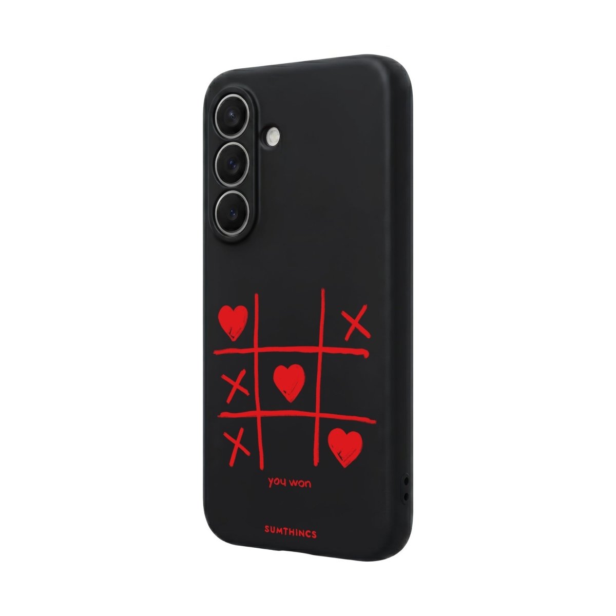 Samsung Love Game Premium Telefon Kılıfı Gri - Sumthincs