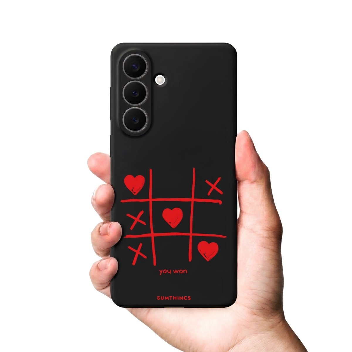 Samsung Love Game Premium Telefon Kılıfı Gri - Sumthincs