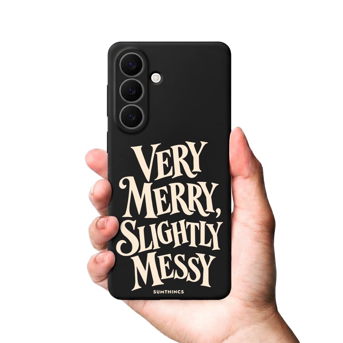 Samsung Messy Premium Telefon Kılıfı Gri - Sumthincs