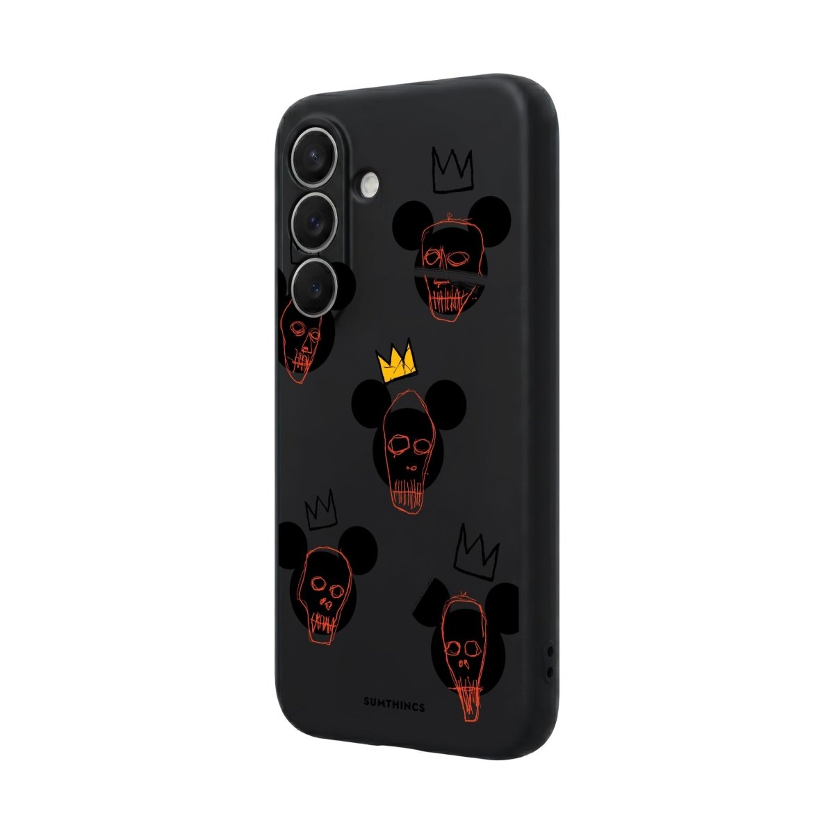 Samsung Mickeys Midnight Premium Telefon Kılıfı Gri - Sumthincs
