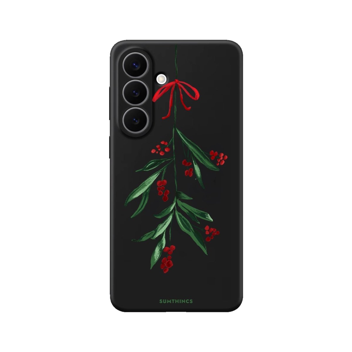 Samsung Mistletoe Premium Telefon Kılıfı Siyah - Sumthincs