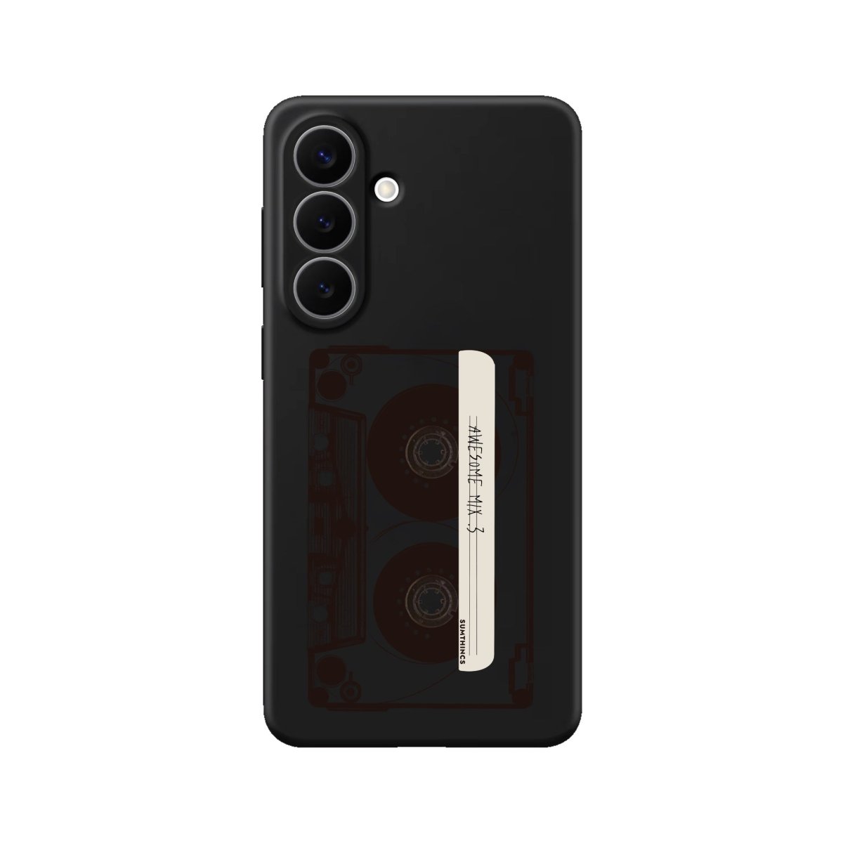 Samsung Mixtape Premium Telefon Kılıfı Siyah - Sumthincs